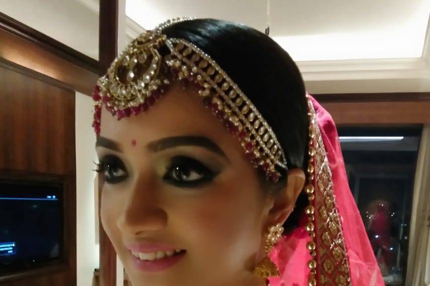 Bridal makeup