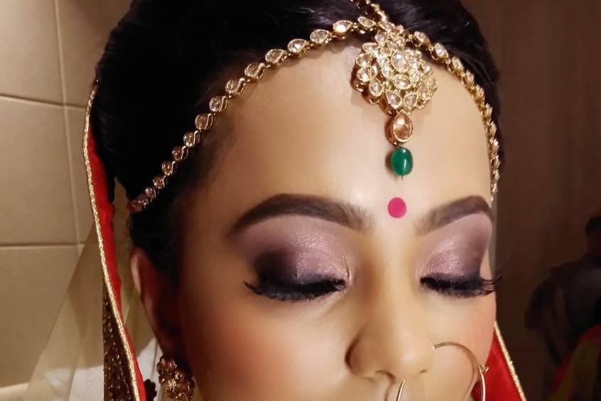 Bridal makeup