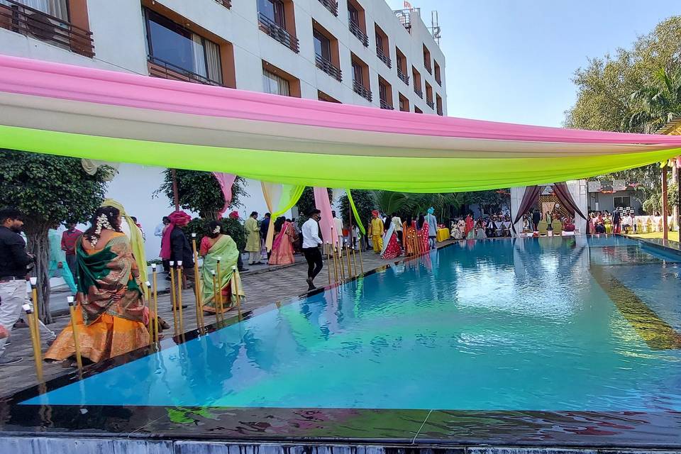 Pool decor haldi 7772939777