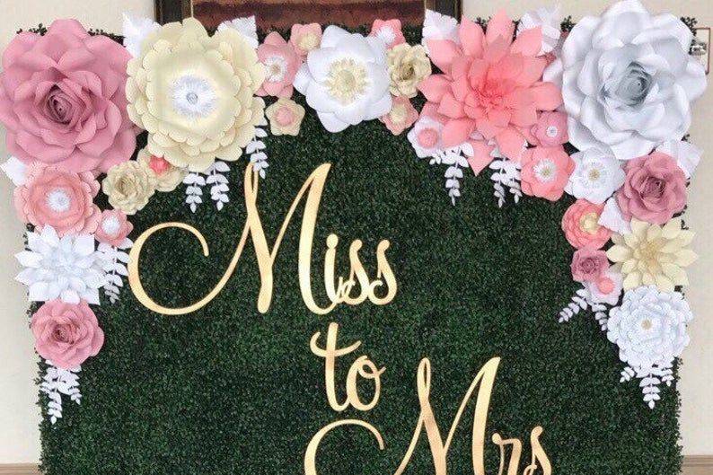 Wedding backdrop