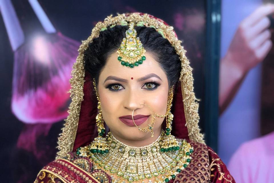 Bridal makeup