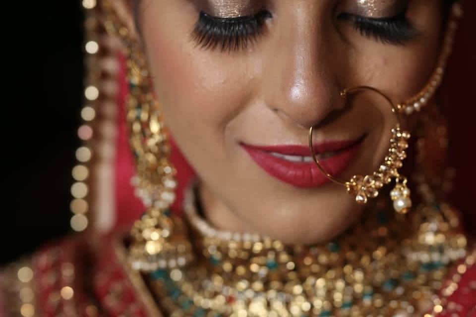 Bridal makeup