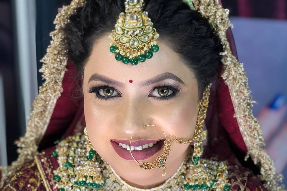 Bridal makeup