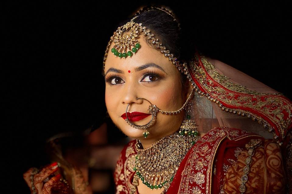 Bridal makeup