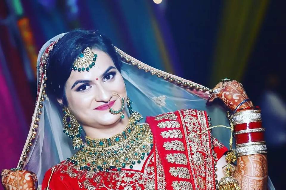 Bridal makeup