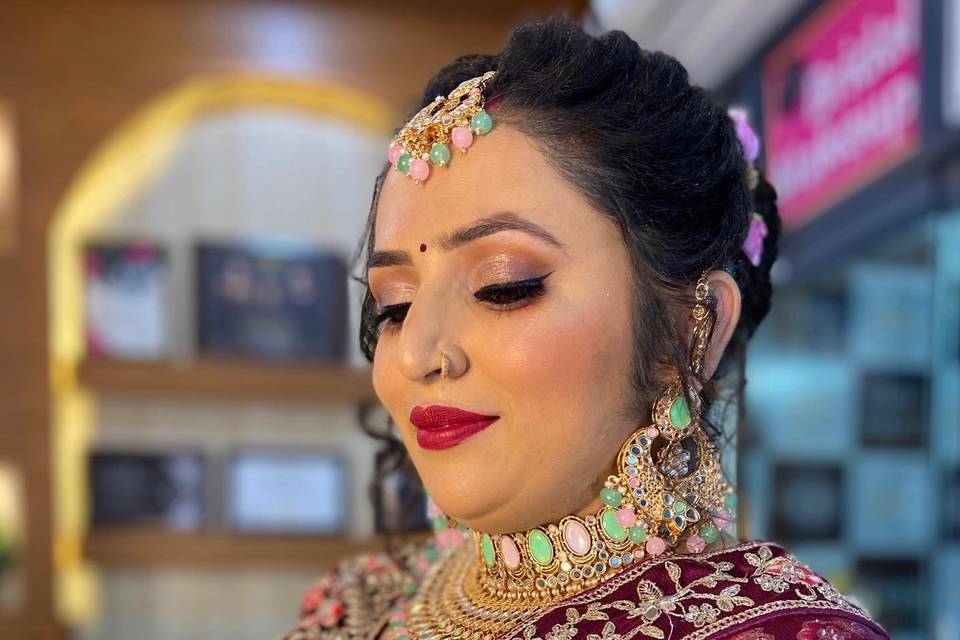 Bridal makeup