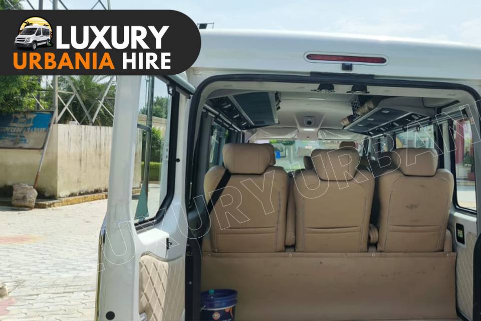 Urbania hire for Airport