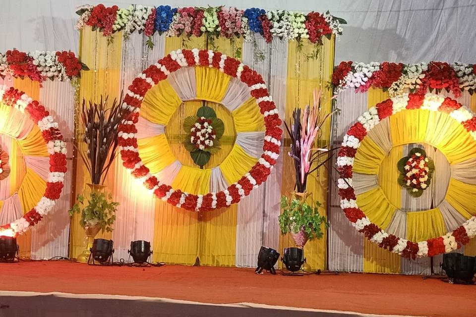 Haldi stage