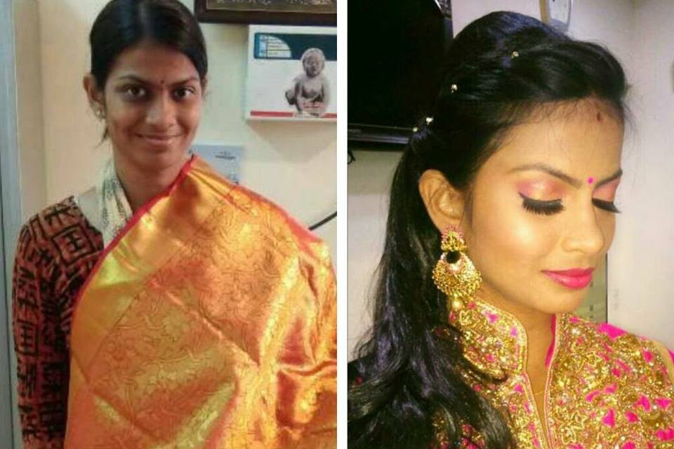 Bridal makeup