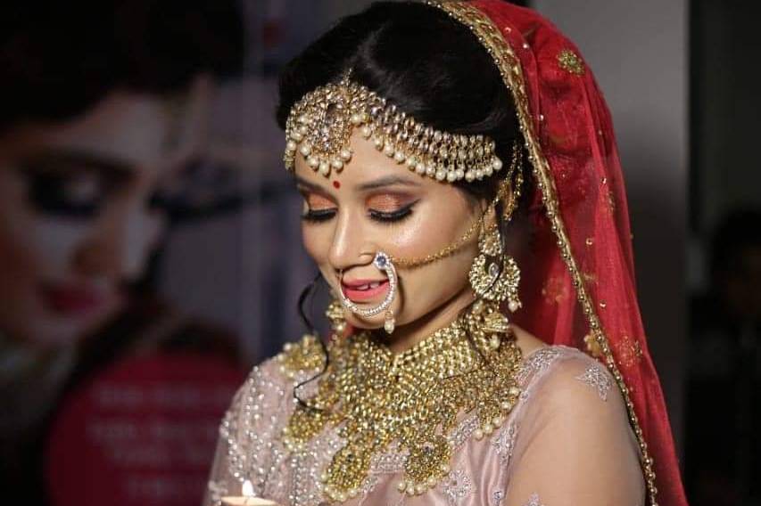 Bridal makeup