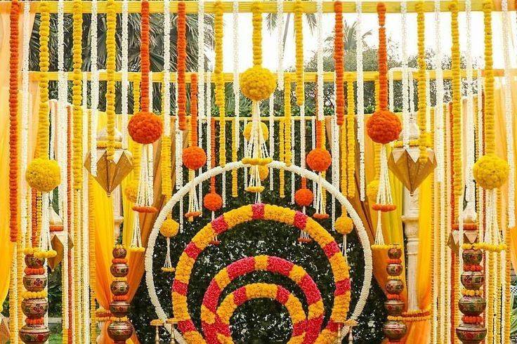 Haldi decorations