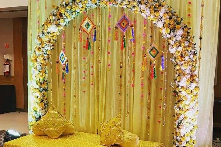 Haldi decoration
