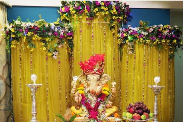 Ganpati decorations