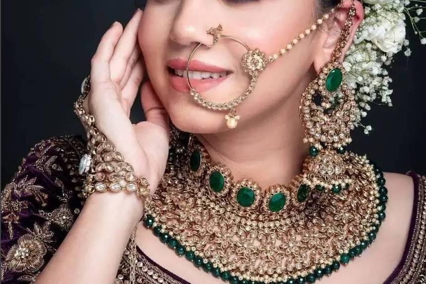 Bridal makeup