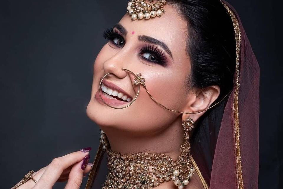 Bridal makeup