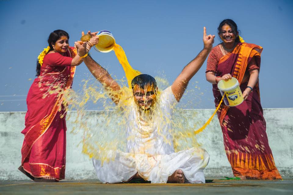 Groom Haldi