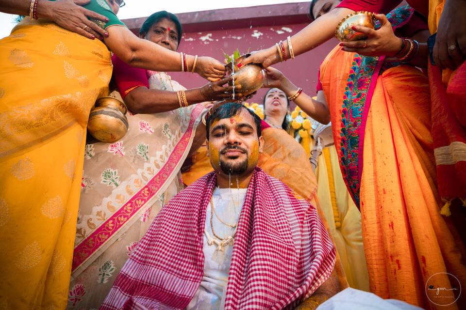 Groom Haldi