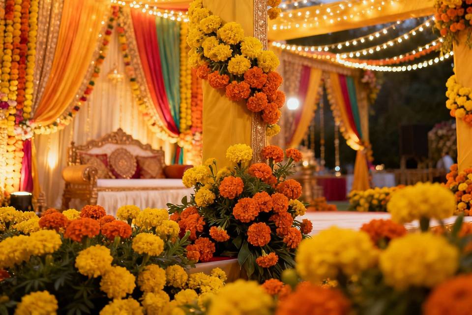 Haldi decor
