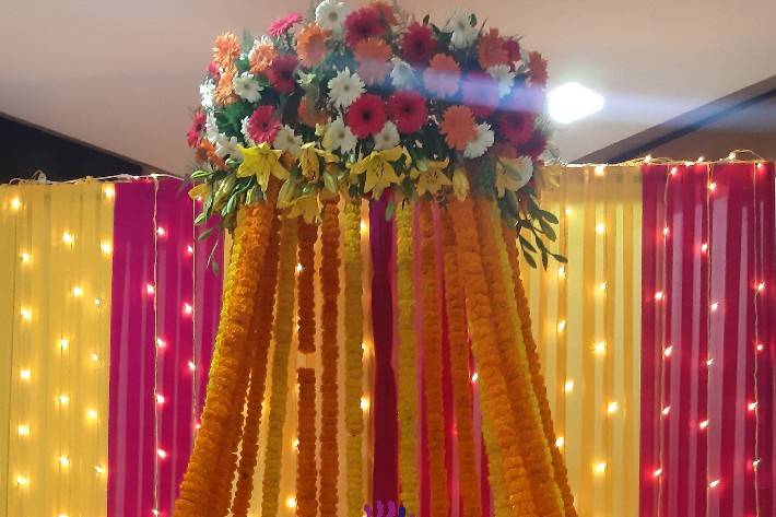 Mehendi Backdrop