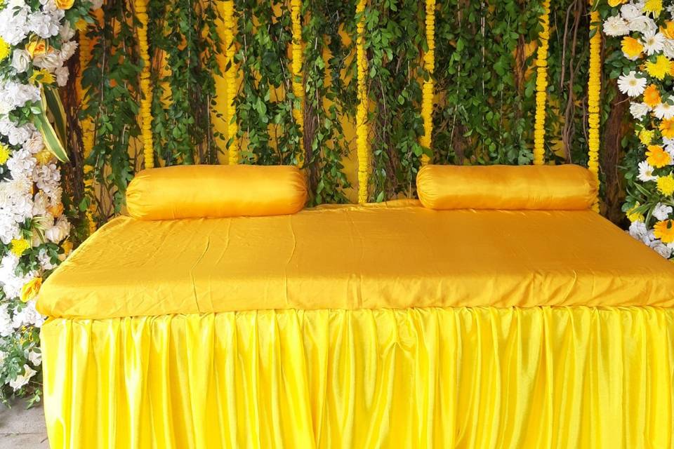 Haldi backdrop