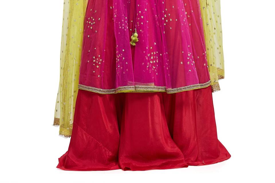 Jacket lehengas