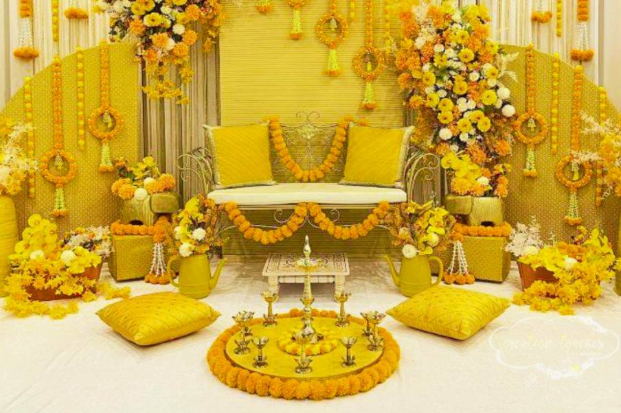 Haldi decor