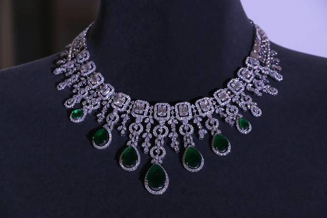 Tanishq wedding necklace sales with price