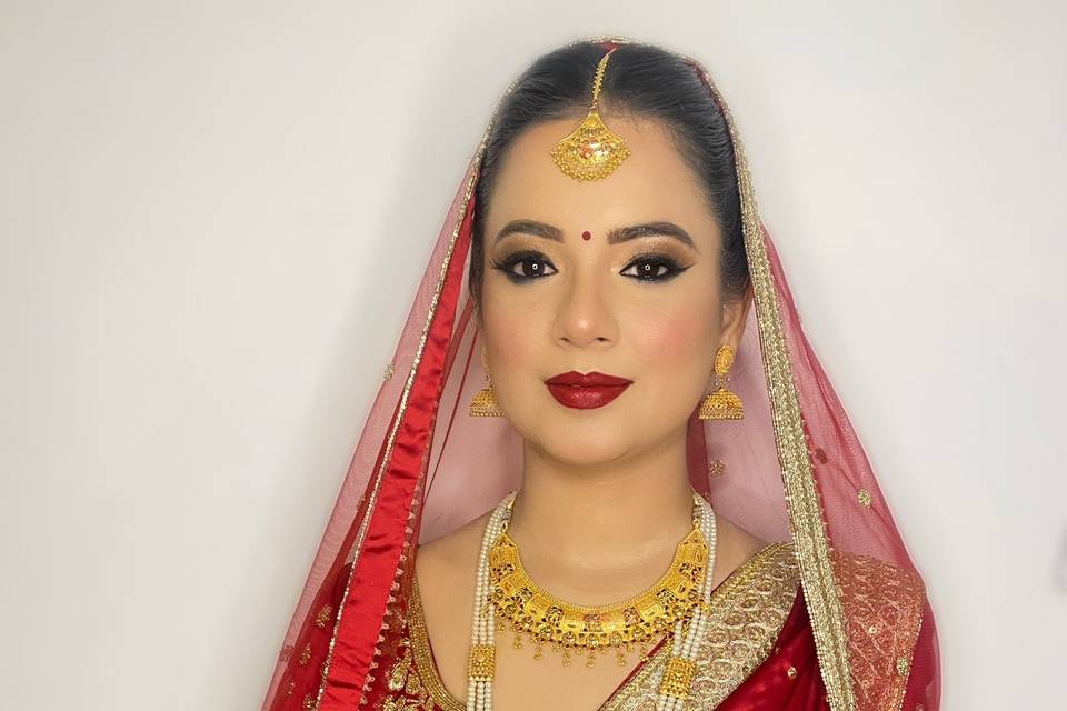 Bridal makeup