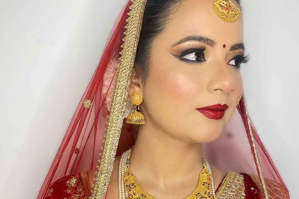 Bridal makeup