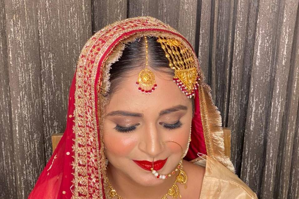 Bridal makeup