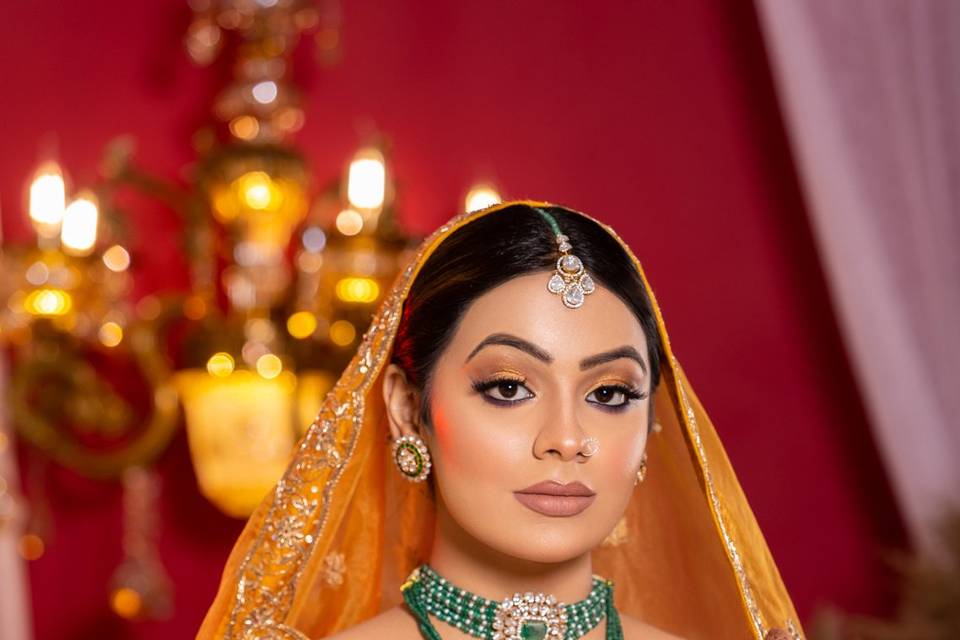 Sangeet/haldi makeup
