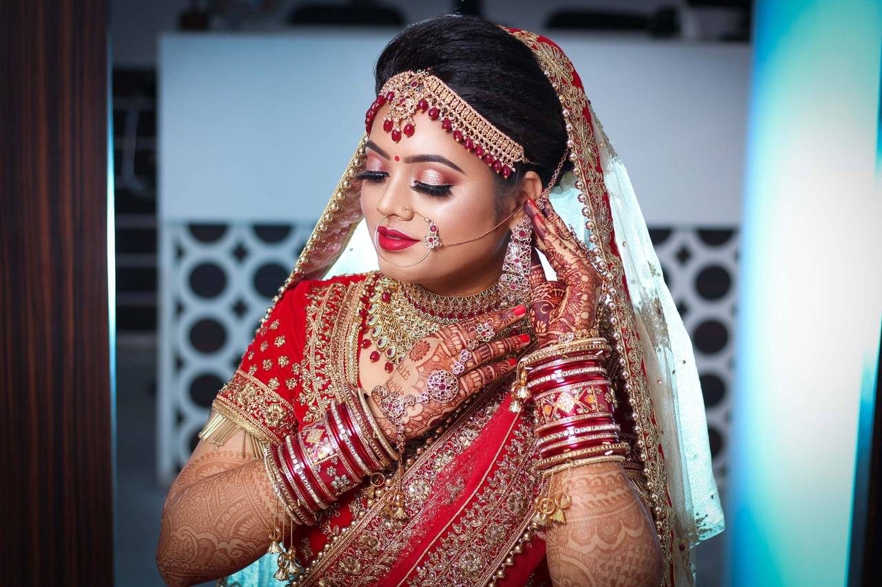 Blog - South Indian Bridal- different style - The Jawed Habib Hair & Beauty  Salon - Gurunanak Colony | Vijayawada