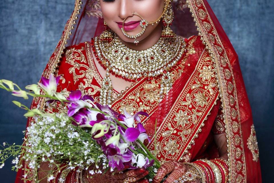 Bridal makeup