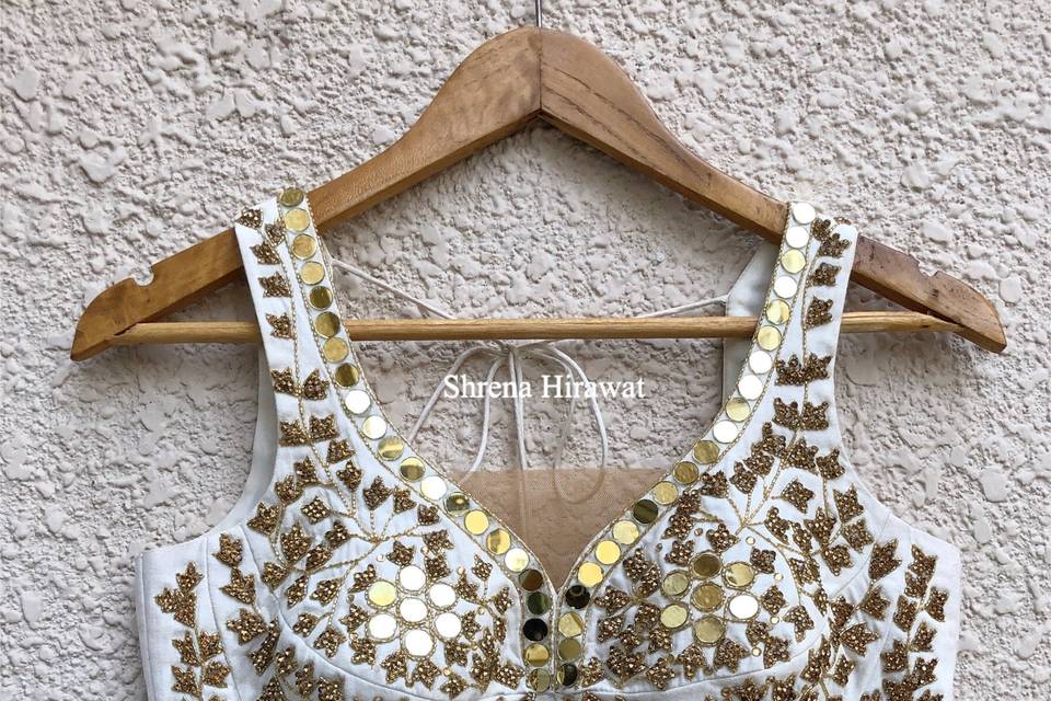 Hand embroidered Blouse