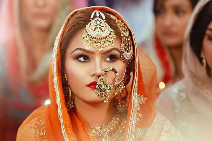 Bridal makeup