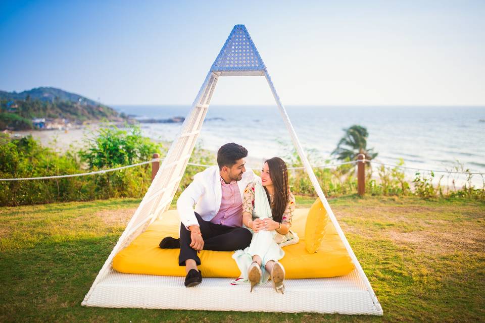 W goa pre wedding