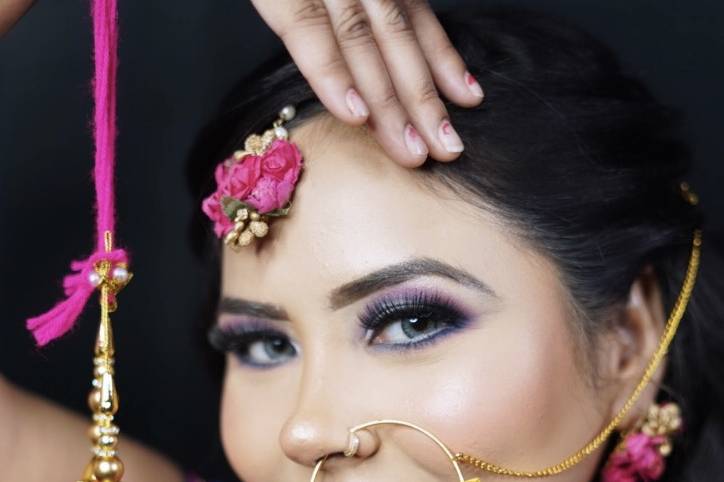 Mehndi Makeup