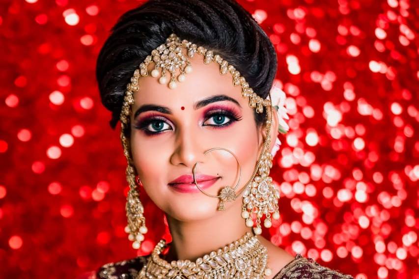 Bride of Beauty Island Bridal Makeup