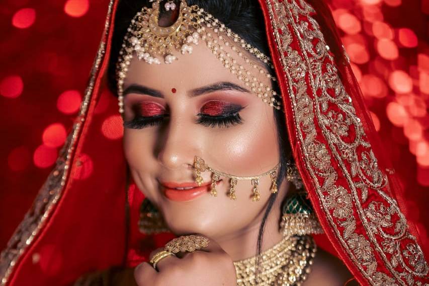 Bride of Beauty Island Bridal Makeup