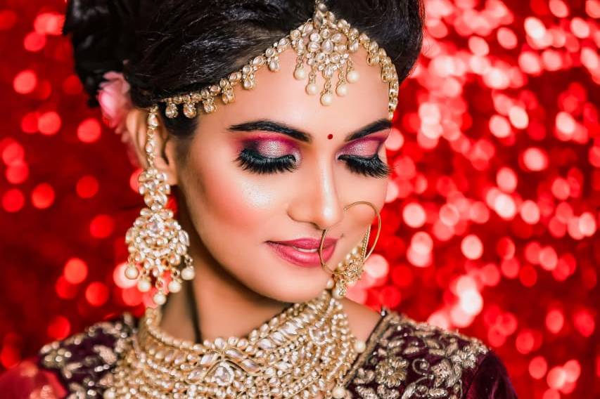 Bride of Beauty Island Bridal Makeup