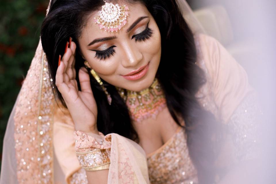 Bride of Beauty Island Bridal Makeup