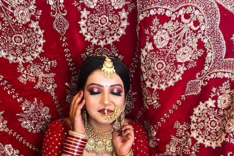 Bride of Beauty Island Bridal Makeup