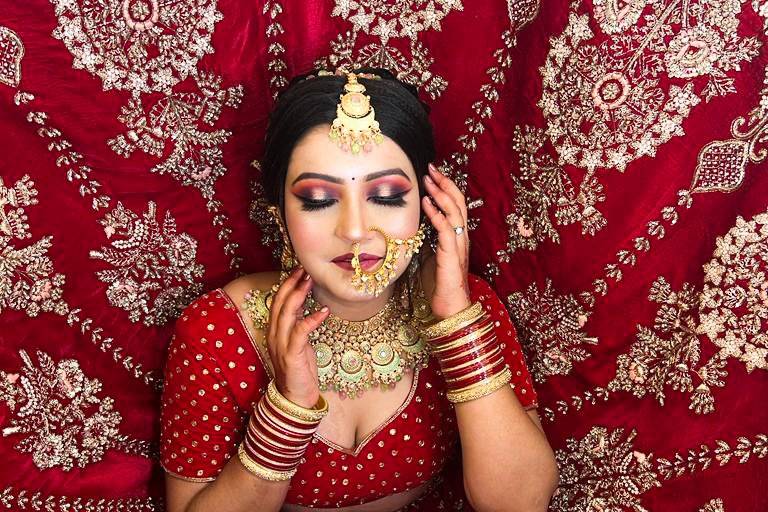 Bride of Beauty Island Bridal Makeup