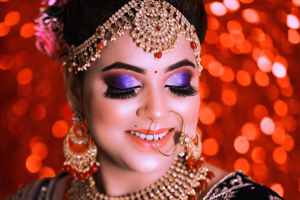 Bride of Beauty Island Bridal Makeup