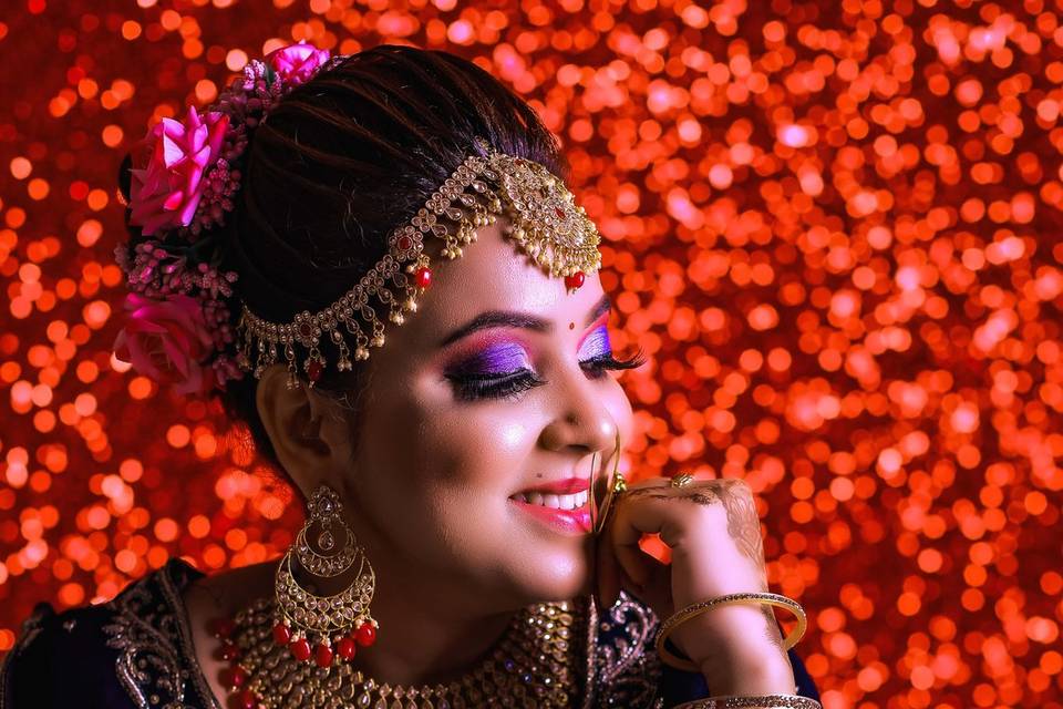 Bride of Beauty Island Bridal Makeup