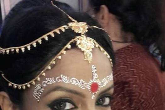 Bridal makeup