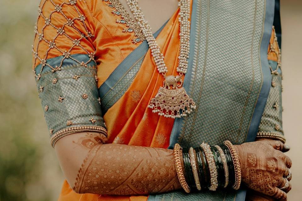 maharashtrian bride