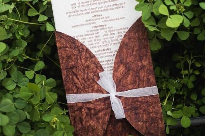Seed Paper Invites by Plantables, Delhi