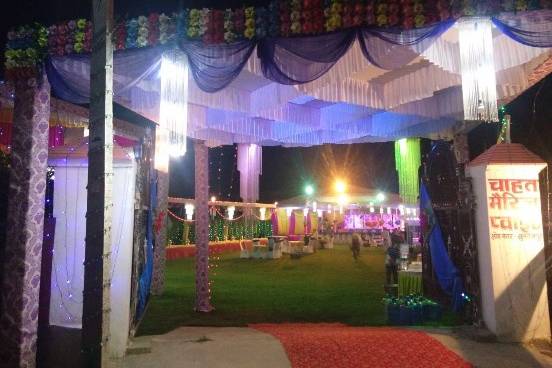 mandap setup