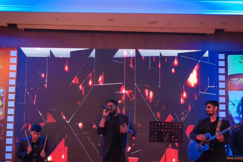 Performing for Aditya Birla